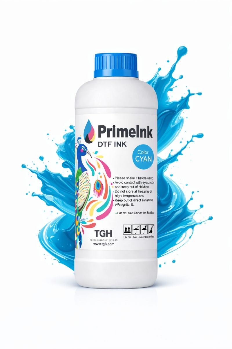 PrimeInk Cyan (Κυανό) DTF Μελάνι 1L