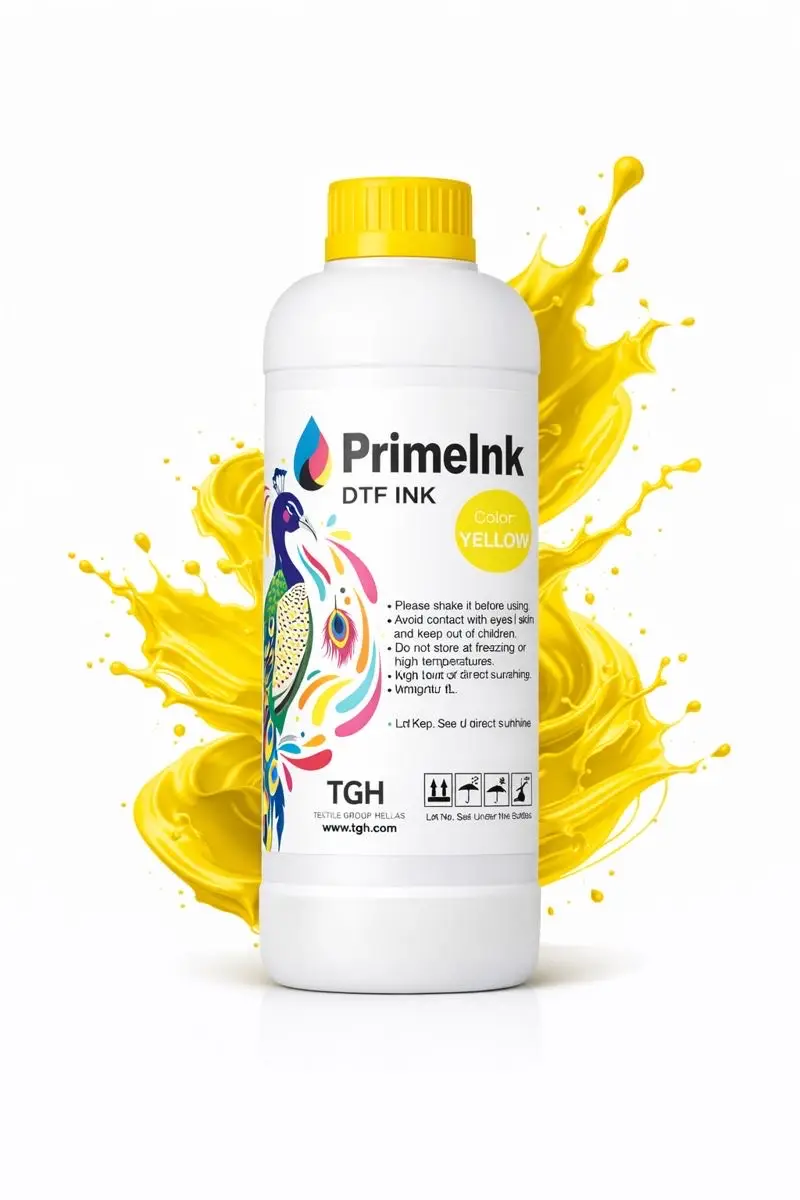 PrimeInk Κίτρινο DTF Μελάνι 1L